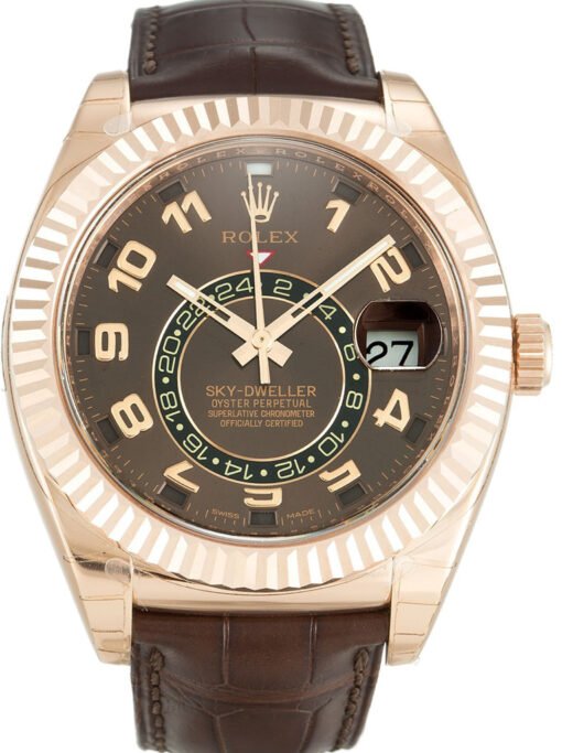 Rolex Sky-Dweller 42mm Brown Dial 326135