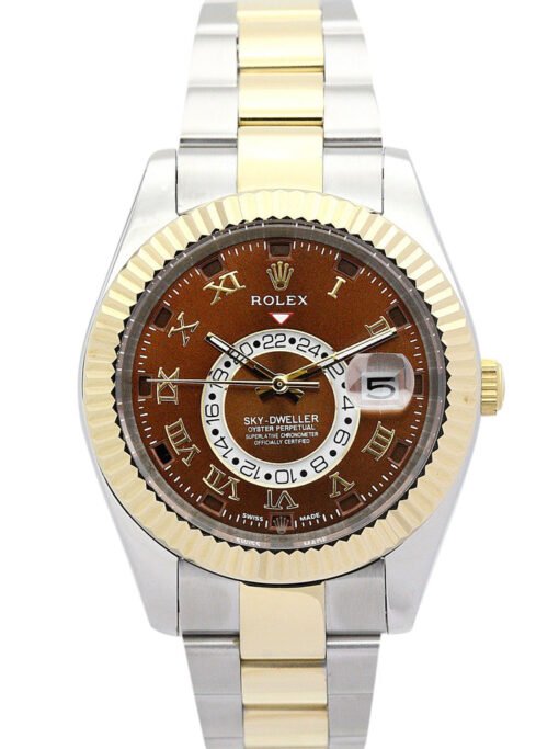 Rolex Sky-Dweller 42mm Brown Dial 326938-2