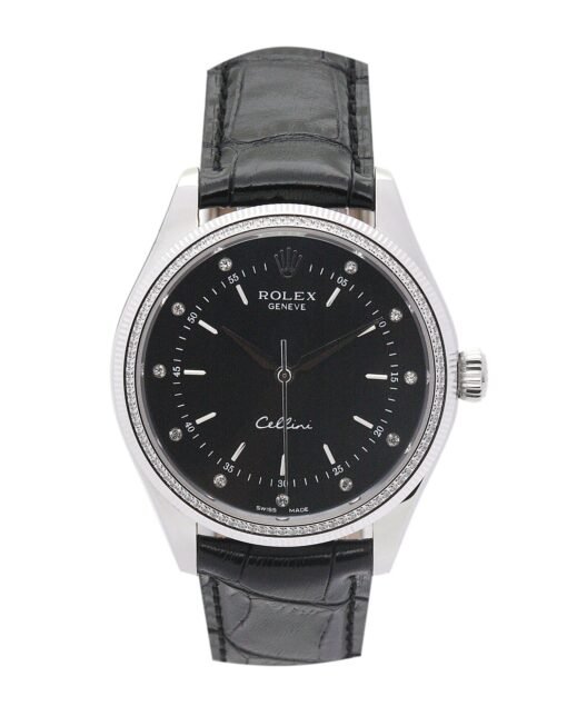 Rolex Cellini 39.5mm Black Dial 5310 - Image 5