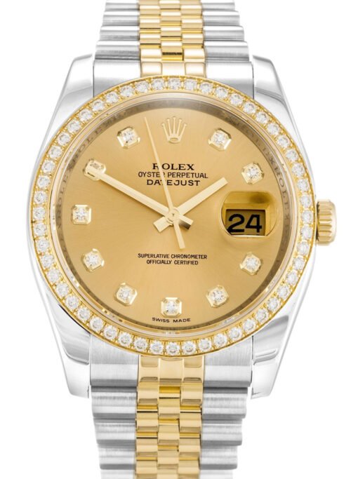 Rolex Datejust 36mm Champagne Dial 116243