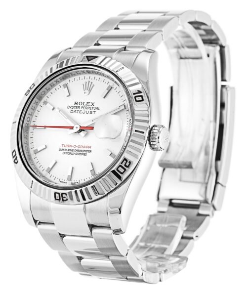 Rolex Datejust Turn-O-Graph 36mm White Dial 116264 - Image 2