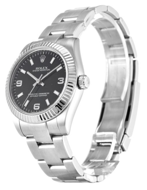 Rolex Oyster Perpetual Lady 31mm Black Dial 177234 - Image 2