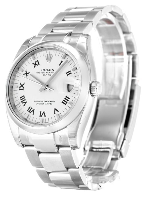 Rolex Oyster Perpetual Date 34mm White Dial 115200 - Image 2