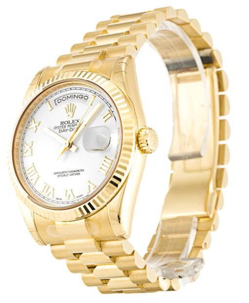 Rolex Day-Date 36mm White Dial 118238 - Image 2