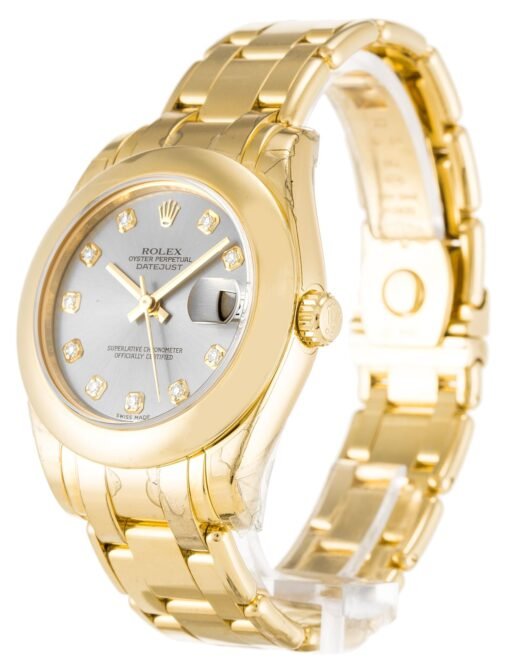Rolex Pearlmaster 31mm Silver Dial 81208 - Image 2