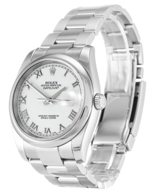 Rolex Datejust 36mm White Dial 116200-2 - Image 3