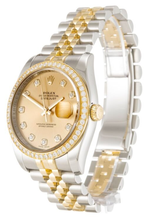 Rolex Datejust 36mm Champagne Dial 116243 - Image 2