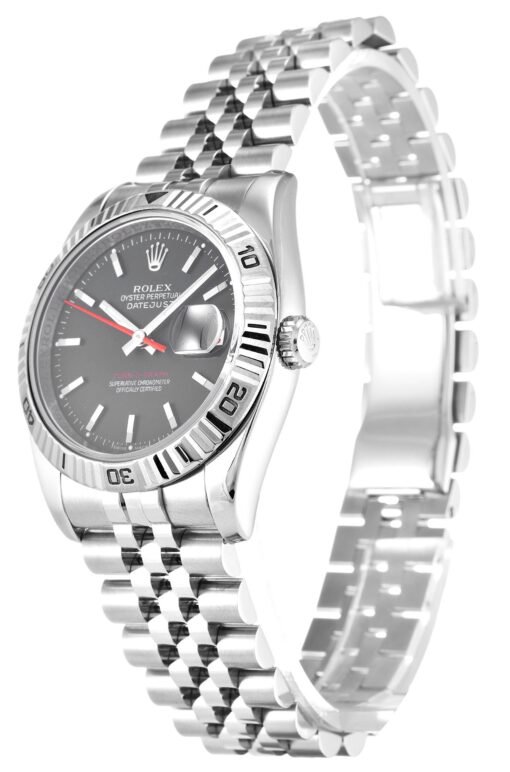 Rolex Datejust Turn-O-Graph 36mm Grey Dial 116264 - Image 2