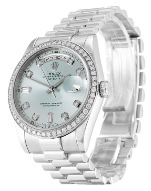 Rolex Day-Date 36mm Blue Dial 118346 - Image 2