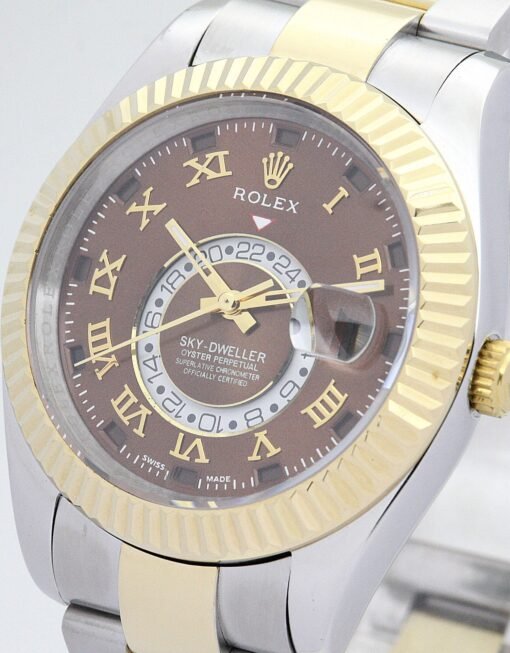 Rolex Sky-Dweller 42mm Brown Dial 326938-2 - Image 3