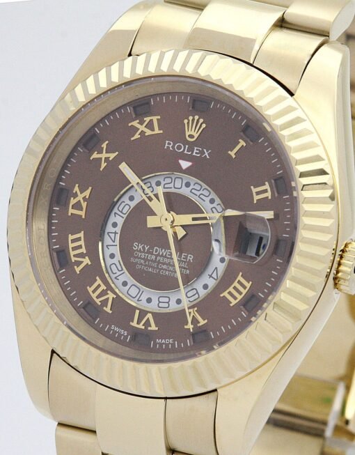 Rolex Sky-Dweller 42mm Brown Dial 326938 - Image 3