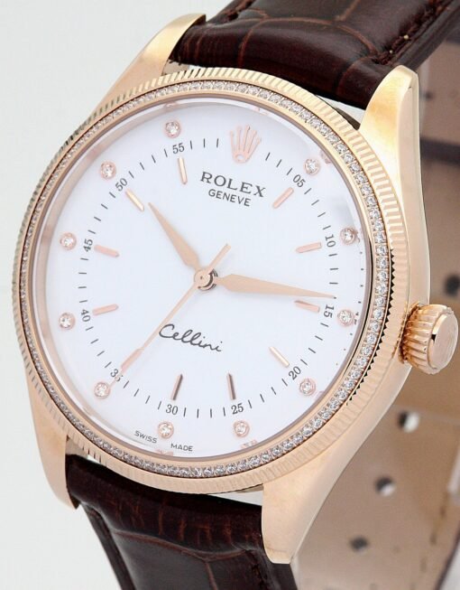 Rolex Cellini 40mm White Dial 5310 - Image 3