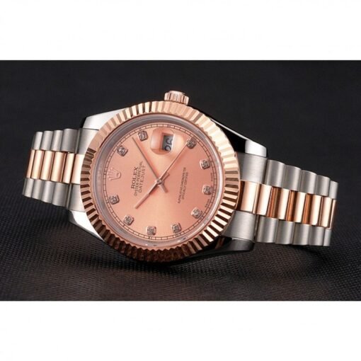 Superclone Rolex Datejust 41mm Rose-Gold Dial REP016816 - Image 5