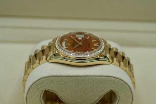 Superclone Rolex Day-Date 36 mm Carnelian Dial 128348RBR - Image 3