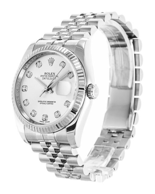 Rolex Datejust 36mm White Dial 116234 - Image 2