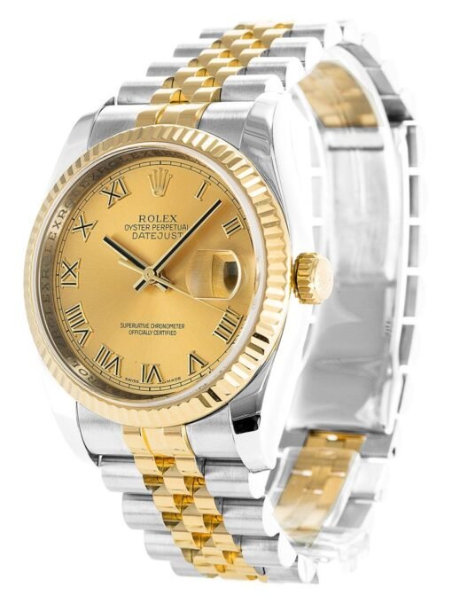 Rolex Datejust 36mm Gold Dial 116233 - Image 2