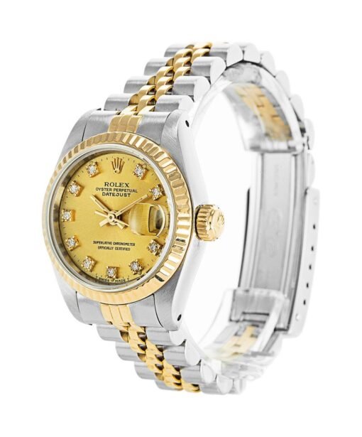 Rolex Datejust 26mm Gold Dial 69173-2 - Image 2