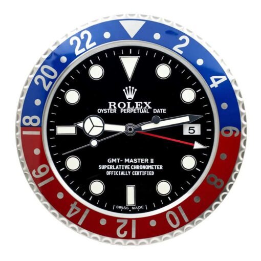 ROLEX WALL CLOCK – GMT MASTER II ‘PEPSI’ EDITION - Image 2