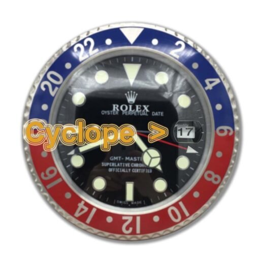 ROLEX WALL CLOCK – GMT MASTER II ‘PEPSI’ EDITION - Image 3