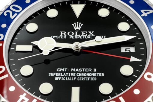 ROLEX WALL CLOCK – GMT MASTER II ‘PEPSI’ EDITION - Image 5