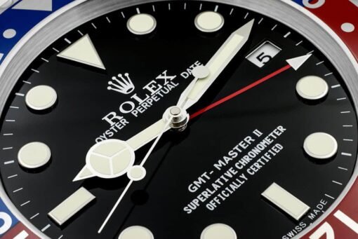 ROLEX WALL CLOCK – GMT MASTER II ‘PEPSI’ EDITION - Image 6