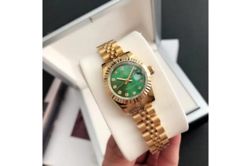 Rolex Datejust 36/28mm RG/RG Jub Green/Dial - Image 5