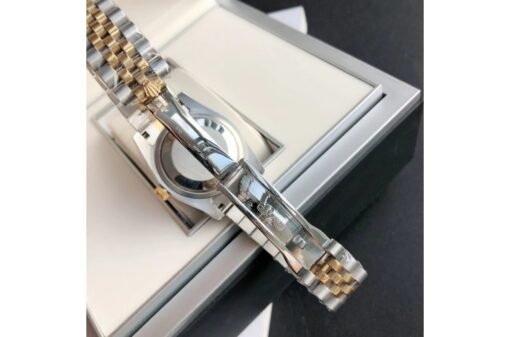 Rolex Datejust 36/28mm RG/SS Jub Green/Dial - Image 7