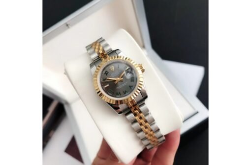 Rolex Datejust 36/28mm RG/SS Jub Grey/Rmn - Image 4