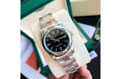 Rolex Oyster Perpetual 31/41mm SS/SS Black/Stk - Image 2