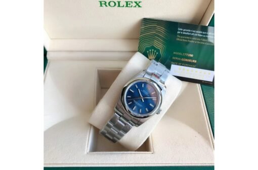 Rolex Oyster Perpetual 31/41mm SS/SS Blue/Stk - Image 5