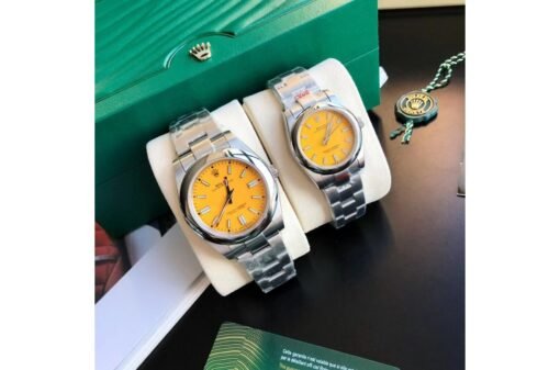 Rolex Oyster Perpetual 31/41mm SS/SS Yellow/Stk