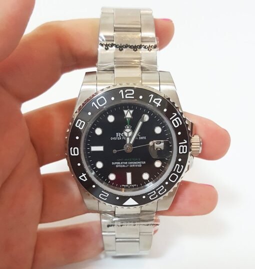 Superclone Rolex GMT-Master II 40mm Black Dial 116710 - Image 5