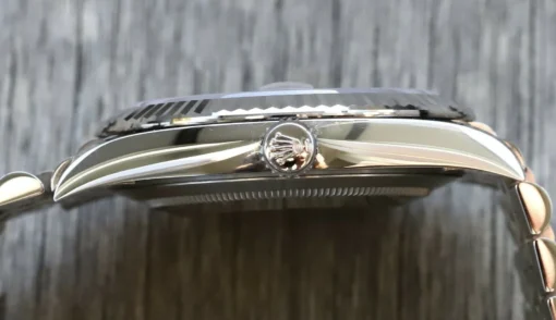 Superclone Rolex Datejust 41mm Rhodium Dial 126334 “Wimbledon” Flutted / Jubilee - Image 6