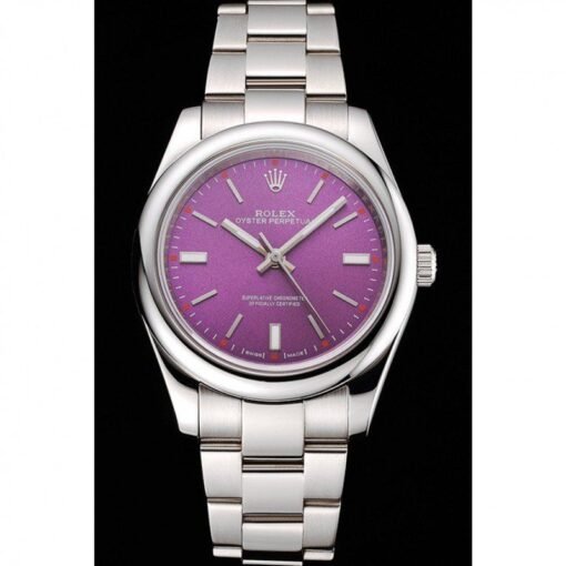 Rolex Oyster Perpetual Date 41mm Purple Dial REP016834 - Image 2