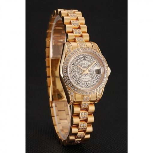 Superclone Rolex Datejust 21mm Gold Dial 1453955 - Image 3