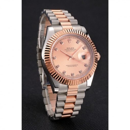 Superclone Rolex Datejust 41mm Rose-Gold Dial REP016816 - Image 3