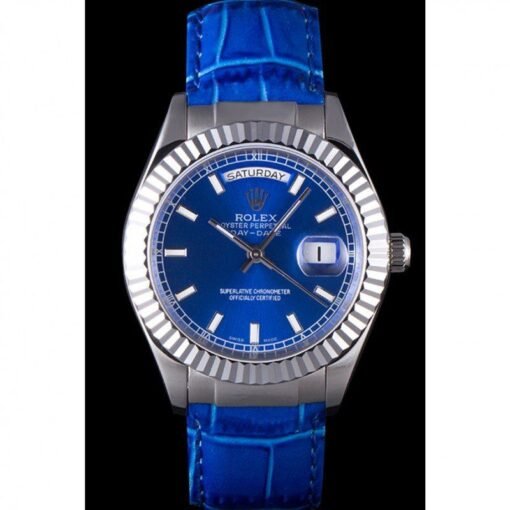 Superclone Rolex Day-Date 35mm Blue Dial 621490 - Image 2