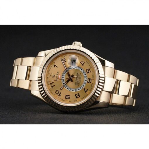 Rolex Sky-Dweller 41mm Gold Dial 80243 - Image 5