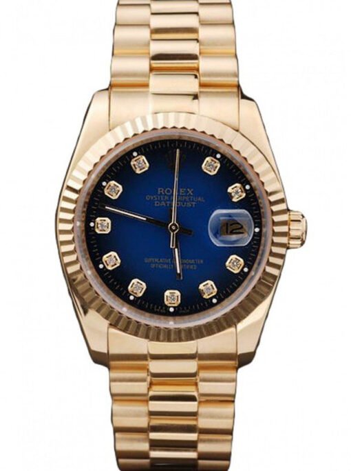 Superclone Rolex Datejust 36mm Blue Dial SRL71