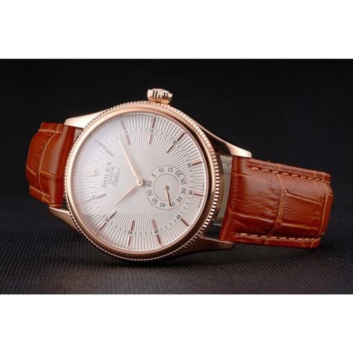 Superclone Rolex Cellini 38mm White Dial REP016813 - Image 5