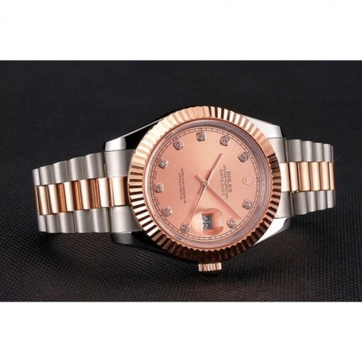 Superclone Rolex Datejust 41mm Rose-Gold Dial REP016816 - Image 4