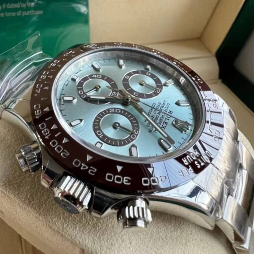 Superclone Rolex Daytona 40 mm Ice blue Dial 126506 “Platona” - Image 4