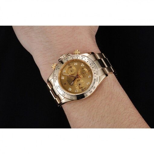 Rolex Daytona 39mm Gold Dial 1454245 - Image 9