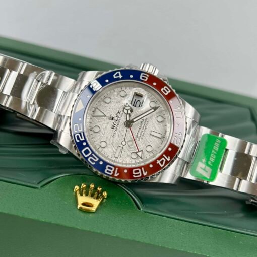 Superclone Rolex GMT-Master II Meteorite Dial 126719BLRO “Superman” - Image 5