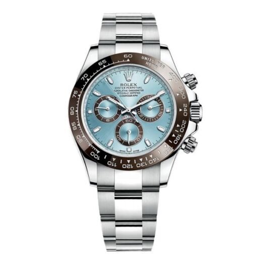 Superclone Rolex Daytona 40 mm Ice blue Dial 126506 “Platona”