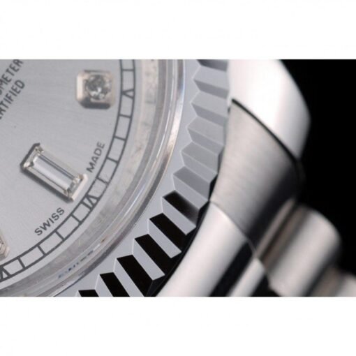 Superclone Rolex Day-Date 41mm Silver Dial 41995 - Image 11