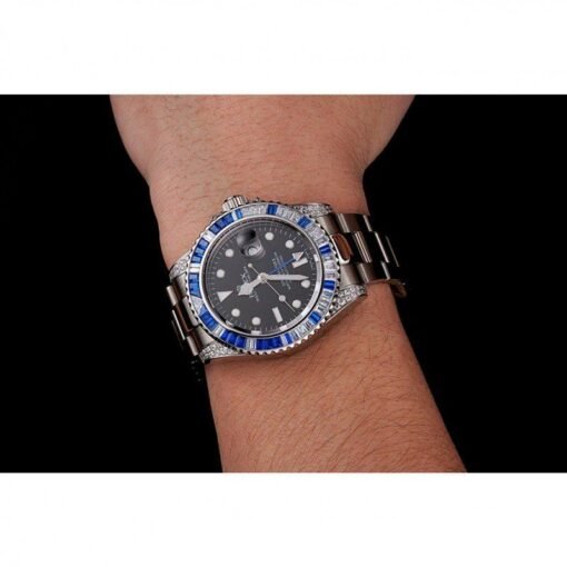 Superclone Rolex GMT-Master II 41mm Black Dial 1453747 - Image 10