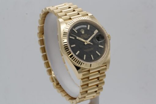 Superclone Rolex Day-Date 40 mm Black Dial 228238 - Image 7