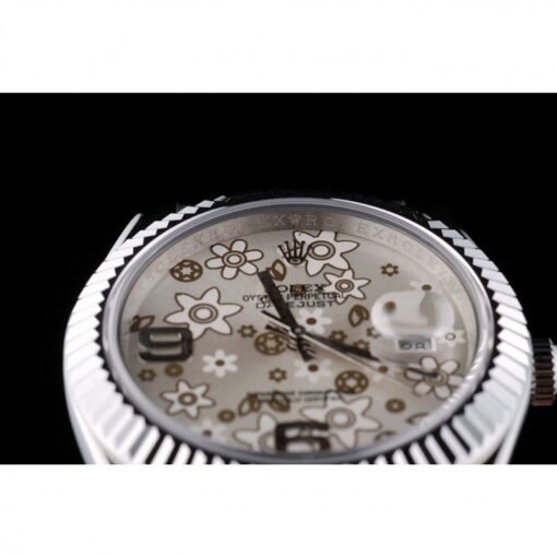 Superclone Rolex Datejust 41mm Silver Dial 42001 - Image 9