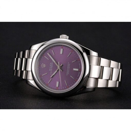 Rolex Oyster Perpetual Date 41mm Purple Dial REP016834 - Image 4